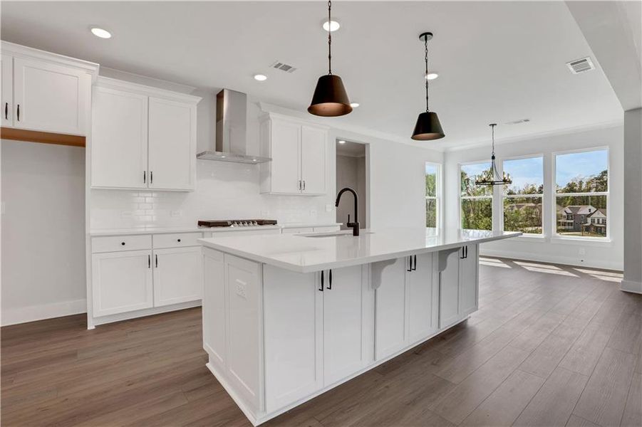 Furnished interior view inside a new home in Cambridge, Flowery Branch (Image 11). Furnished interior view inside a new home in Cambridge, Flowery Branch (Image 11).