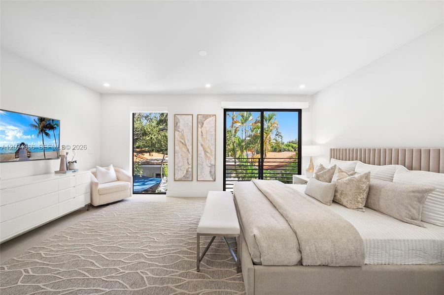 Furnished interior view inside a new home in , Miami (Image 46). Furnished interior view inside a new home in , Miami (Image 46).