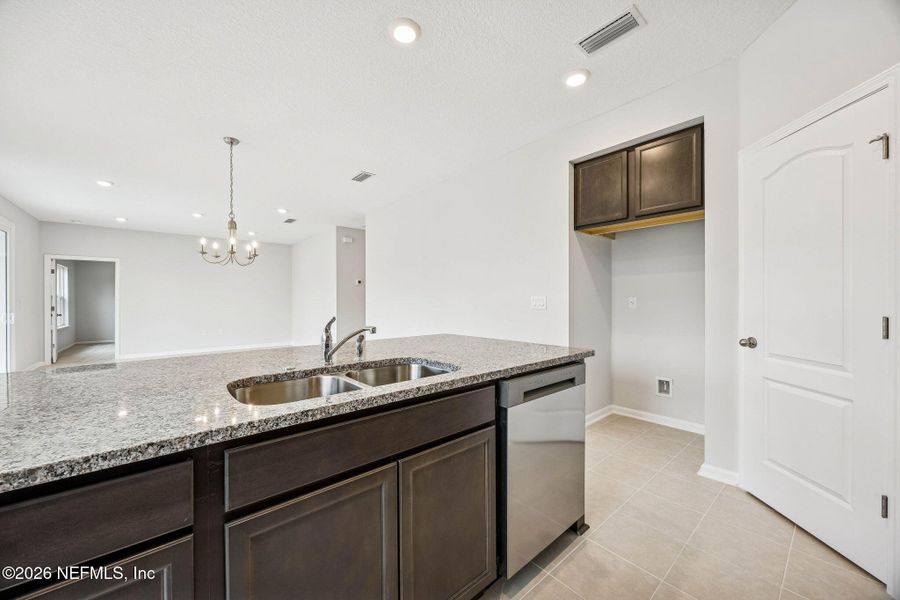 Furnished interior view inside a new home in Weston Woods, Jacksonville (Image 8). Furnished interior view inside a new home in Weston Woods, Jacksonville (Image 8).