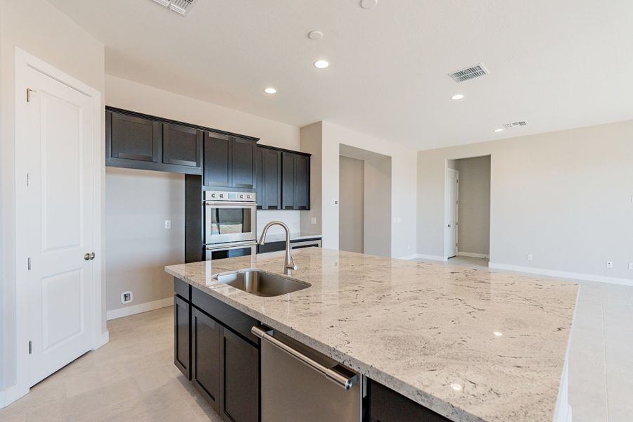 Furnished interior view inside a new home in Mirada Crossing, Goodyear (Image 33).
