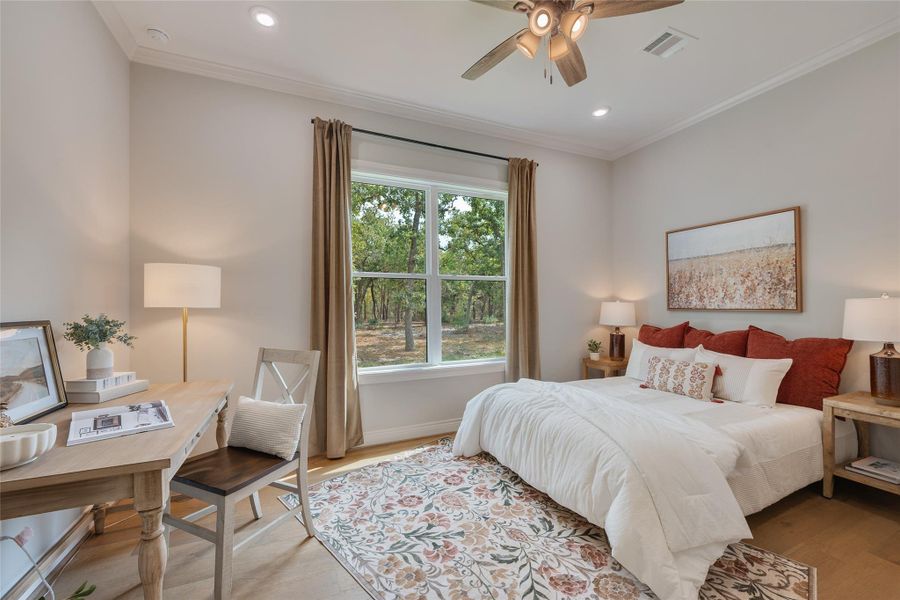Furnished interior view inside a new home in , College Station (Image 12).