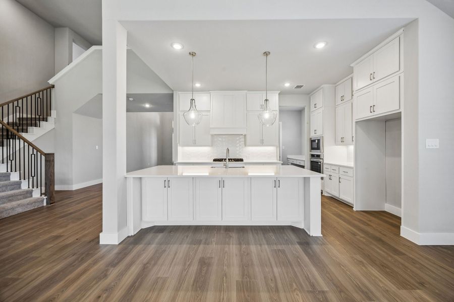 Furnished interior view inside a new home in Rainwater Crossing, Celina (Image 6).