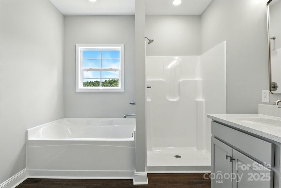 Furnished interior view inside a new home in , Hickory (Image 11). Furnished interior view inside a new home in , Hickory (Image 11).