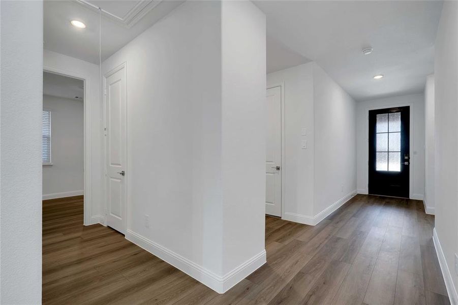 Spacious, unfurnished interior of a new home in Ashford Park - Texana Series, Corinth (Image 14). Spacious, unfurnished interior of a new home in Ashford Park - Texana Series, Corinth (Image 14).