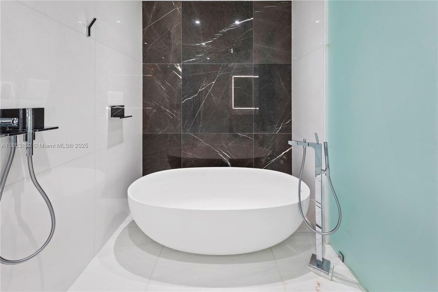 Furnished interior view inside a new home in Aston Martin Residences, Miami (Image 3).