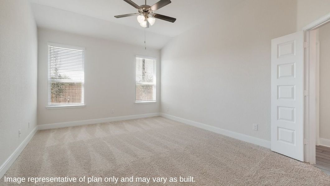 Representative unfurnished interior of a home built from the The Hondo by D.R. Horton in Steele Creek, Cibolo (Image 18).