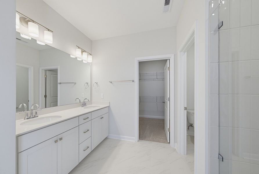 Furnished interior view inside a new home in Sweetbrier, Durham (Image 10).