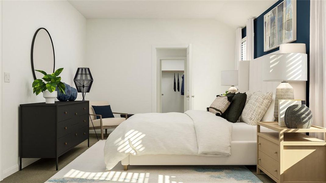 rendered photo, home is under construction