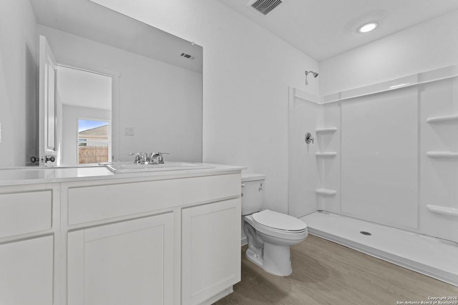 Furnished interior view inside a new home in Friendship Oaks: Watermill Collection, Fredericksburg (Image 6).