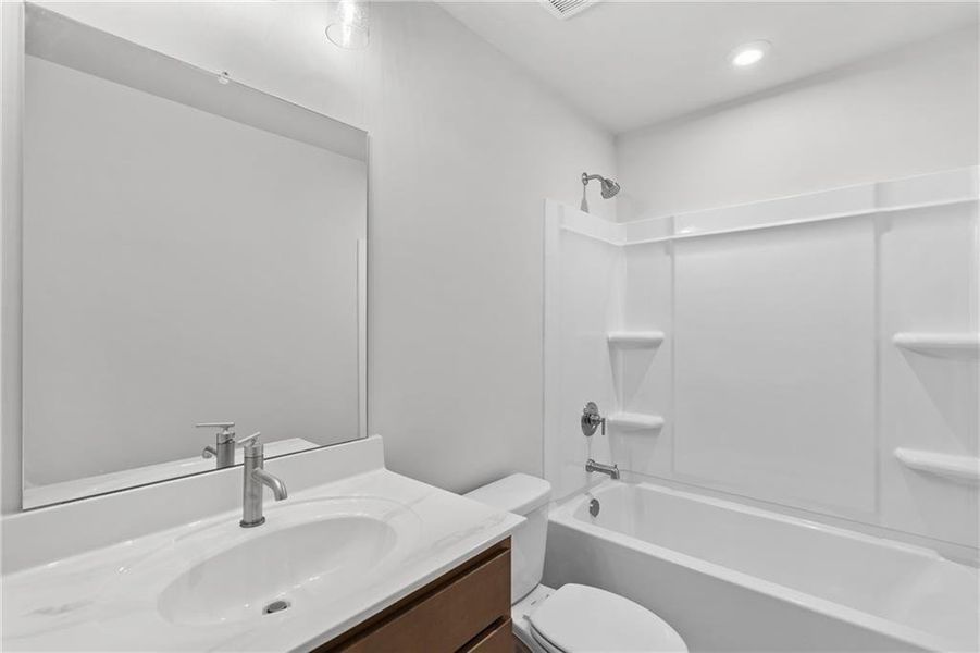 Furnished interior view inside a new home in Sierra Creek, Hoschton (Image 21).