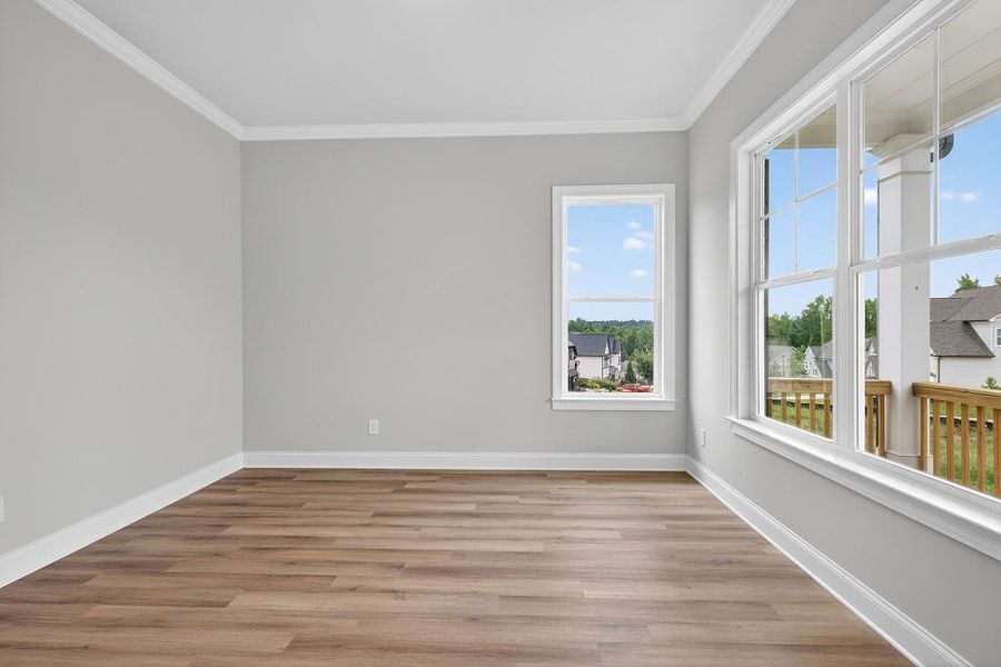 Spacious, unfurnished interior of a new home in Traditions Of Braselton, Jefferson (Image 19). Spacious, unfurnished interior of a new home in Traditions Of Braselton, Jefferson (Image 19).