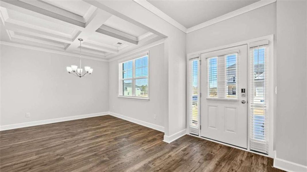 Spacious, unfurnished interior of a new home in Evergreen Crossing, Locust Grove (Image 23).
