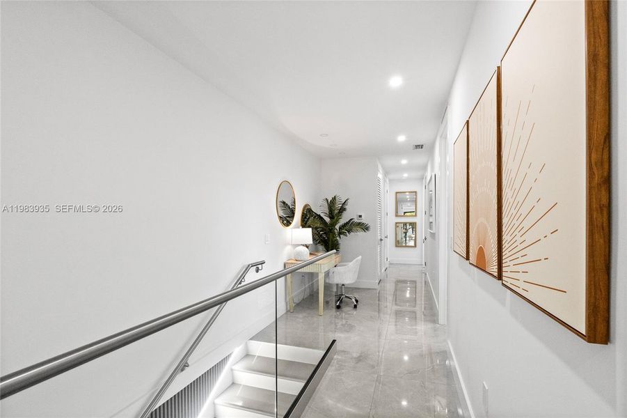 Furnished interior view inside a new home in , Fort Lauderdale (Image 4).