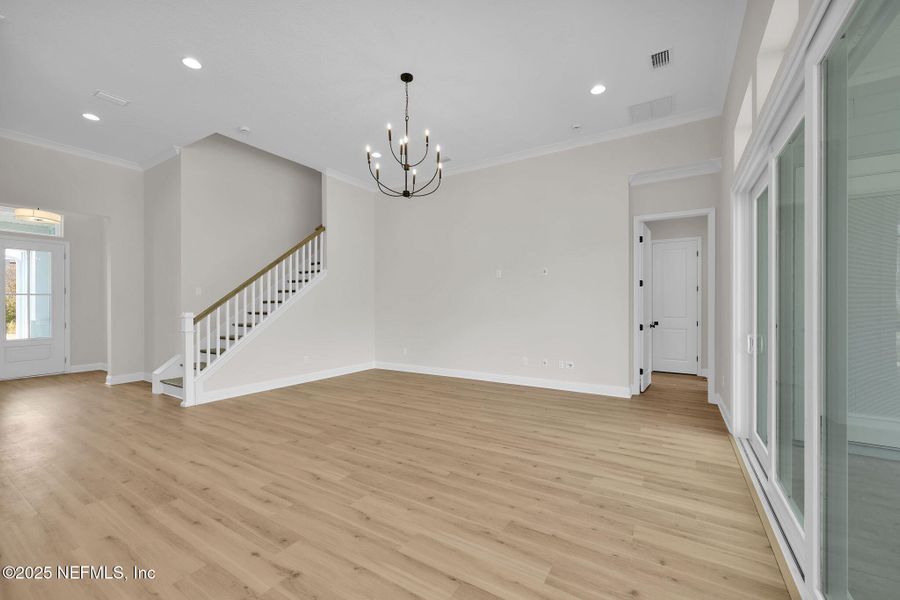 Spacious, unfurnished interior of a new home in Courtney Oaks at SilverLeaf, St. Augustine (Image 23).