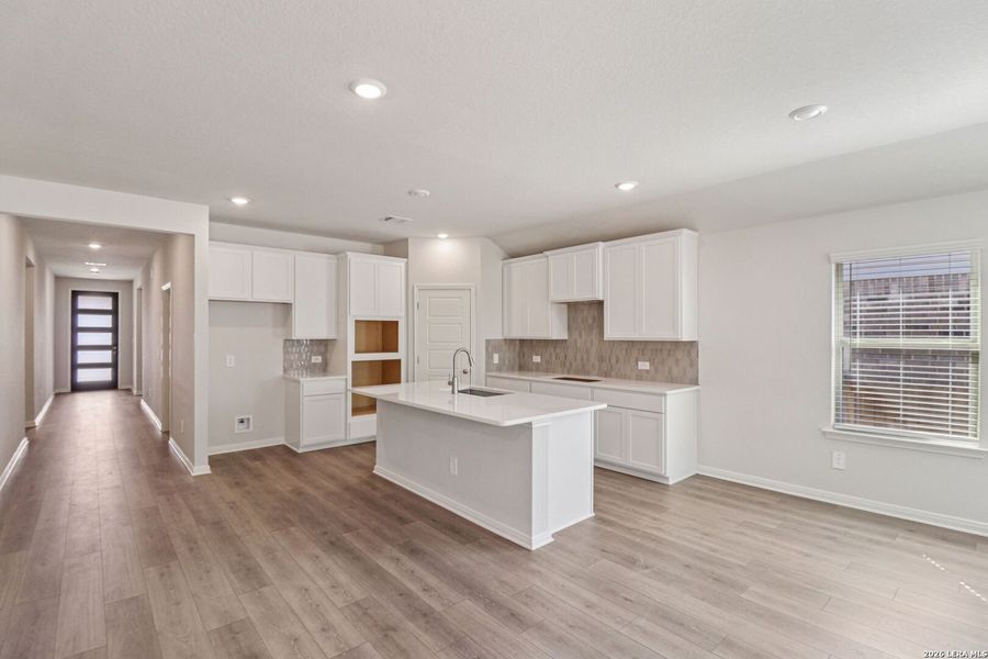 Furnished interior view inside a new home in Arcadia Ridge - Classic Series, San Antonio (Image 9).