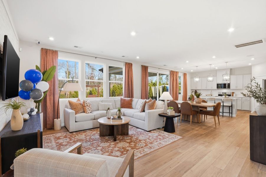 Redwood Model great room