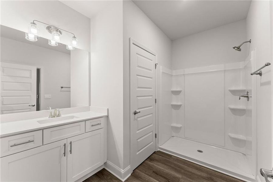 Furnished interior view inside a new home in Magnolia Villas, Cornelia (Image 6).