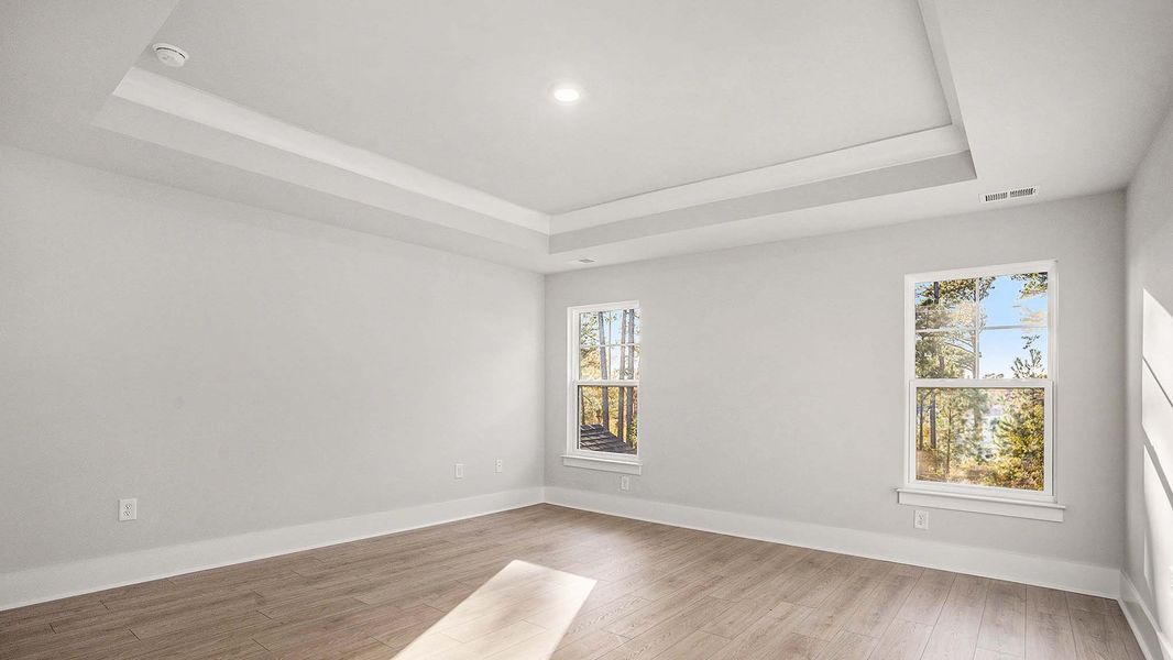 Spacious, unfurnished interior of a new home in Coastal Farms, Conway (Image 12). Spacious, unfurnished interior of a new home in Coastal Farms, Conway (Image 12).