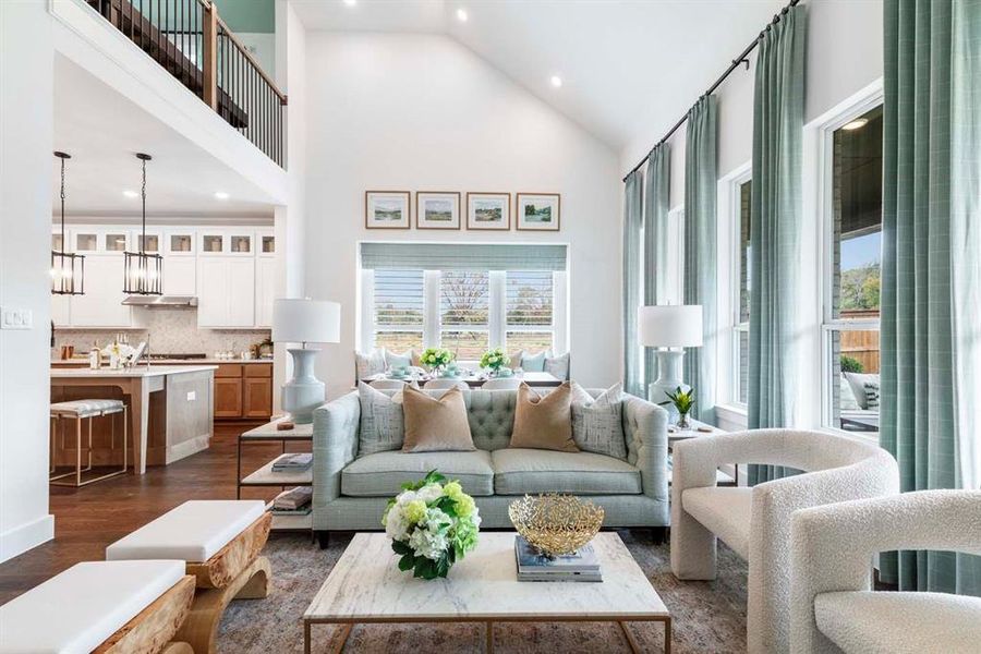 Furnished interior view inside a new home in Gateway Village - The Reserve, Denison (Image 33).