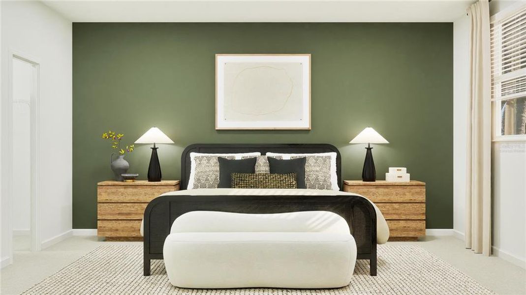 Furnished interior view inside a new home in , Dundee (Image 10). Furnished interior view inside a new home in , Dundee (Image 10).