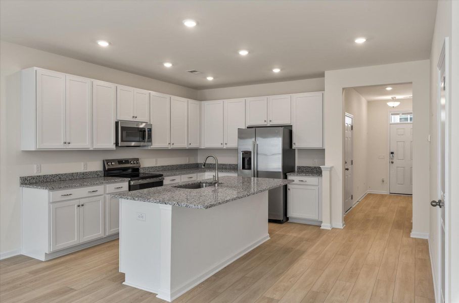 Furnished interior view inside a new home in The Landings at Montague, Goose Creek (Image 5).