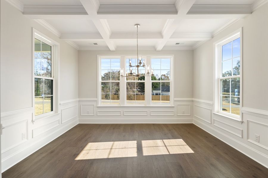 Spacious, unfurnished interior of a new home in Lakeside Saluda, Greenville (Image 23). Spacious, unfurnished interior of a new home in Lakeside Saluda, Greenville (Image 23).