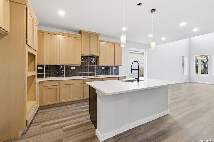 Furnished interior view inside a new home in The Meadows at Hunters Ranch, San Antonio (Image 10).