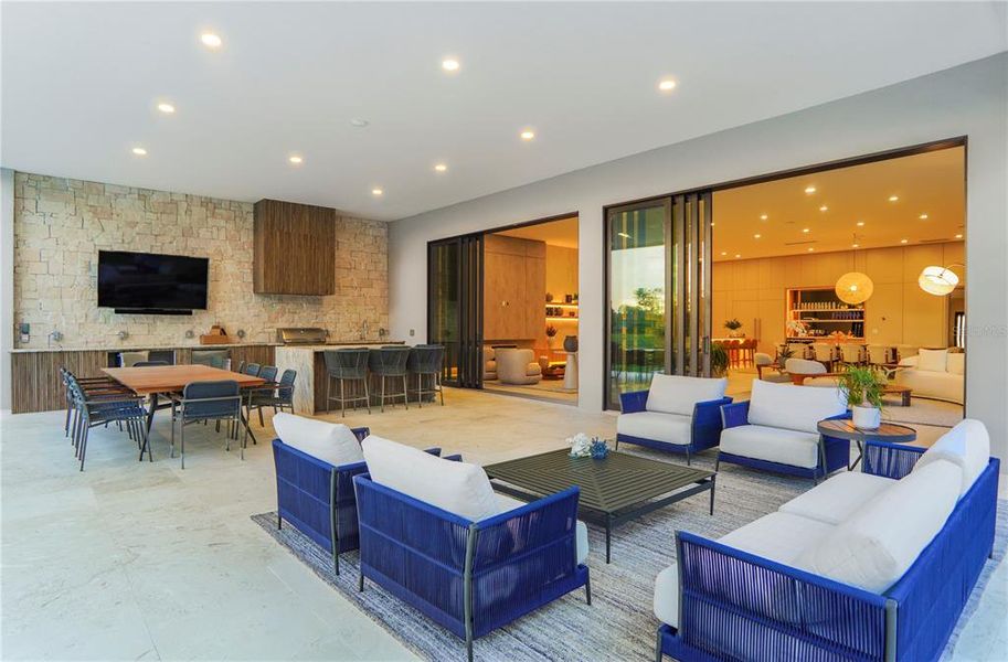 Furnished interior view inside a new home in , Windermere (Image 57).