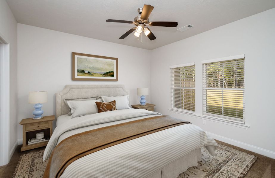 Furnished interior view inside a new home in Caroleton Townhomes, Grovetown (Image 8).