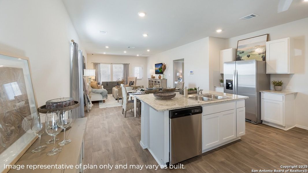 Furnished interior view inside a new home in Langdon, San Antonio (Image 32). Furnished interior view inside a new home in Langdon, San Antonio (Image 32).
