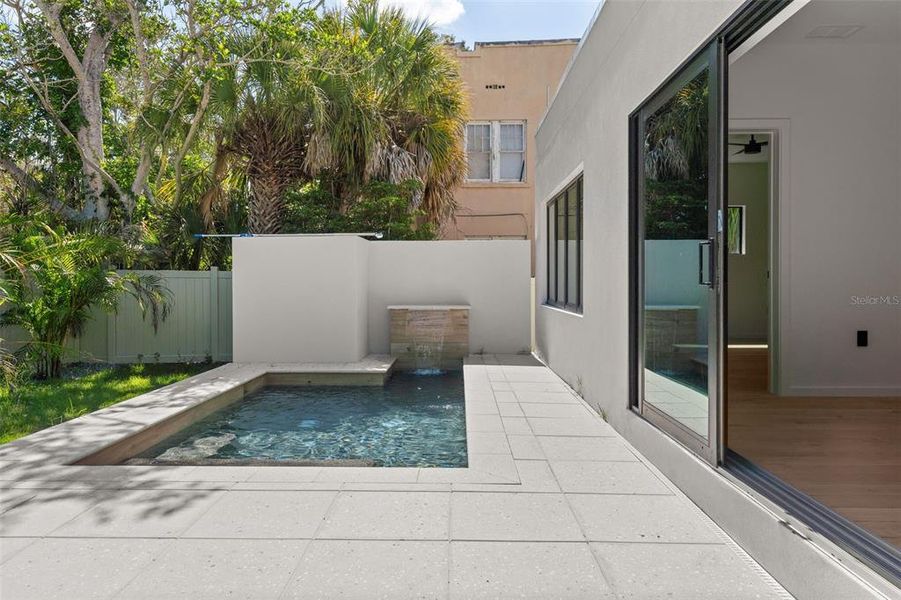 Exterior details and patio area of a home in , Sarasota (Image 36). Exterior details and patio area of a home in , Sarasota (Image 36).