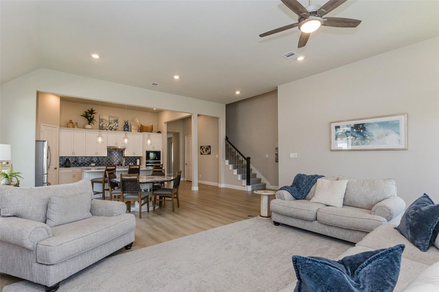 Furnished interior view inside a new home in , Tomball (Image 23).
