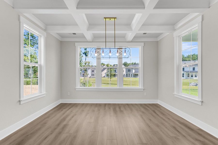 Spacious, unfurnished interior of a new home in Pineland Preserve, Summerville (Image 30). Spacious, unfurnished interior of a new home in Pineland Preserve, Summerville (Image 30).