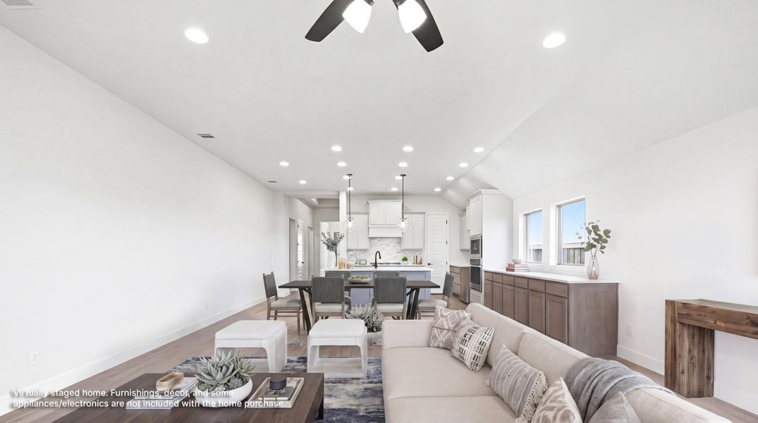 Furnished interior view inside a new home in Meraki, Forney (Image 11).