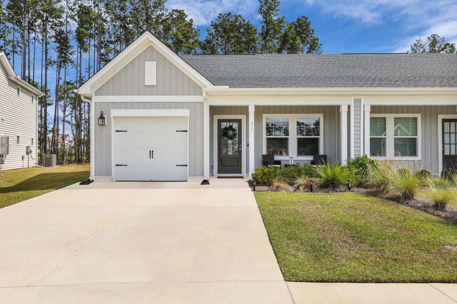 Exterior details and patio area of a home in Hammock Walk at Nexton, Summerville (Image 26). Exterior details and patio area of a home in Hammock Walk at Nexton, Summerville (Image 26).