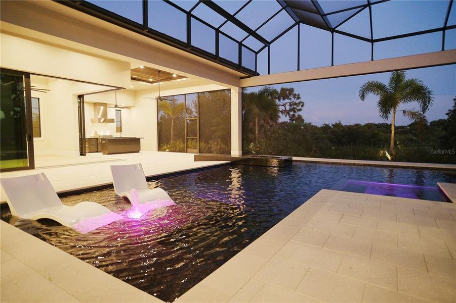 Furnished interior view inside a new home in , Bradenton (Image 39).