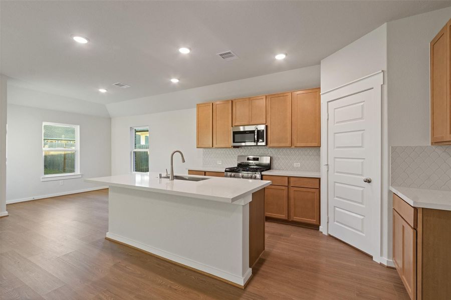 Furnished interior view inside a new home in Sunterra, Katy (Image 7). Furnished interior view inside a new home in Sunterra, Katy (Image 7).