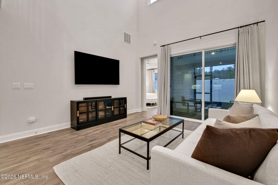 Furnished interior view inside a new home in , Jacksonville (Image 36).
