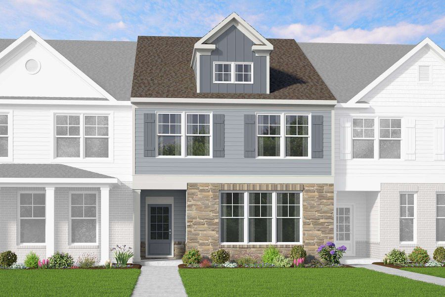 Representative exterior photo of a completed home built from the Duncan by McKinley Homes in Mulberry Summit, Flowery Branch, GA (Image 2). Representative exterior photo of a completed home built from the Duncan by McKinley Homes in Mulberry Summit, Flowery Branch, GA (Image 2).
