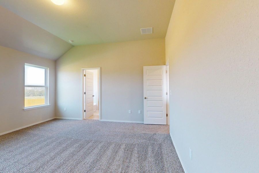 Spacious, unfurnished interior of a new home in Cascades at Onion Creek, Austin (Image 14). Spacious, unfurnished interior of a new home in Cascades at Onion Creek, Austin (Image 14).