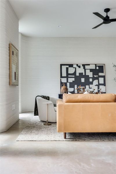 Furnished interior view inside a new home in , Austin (Image 17). Furnished interior view inside a new home in , Austin (Image 17).
