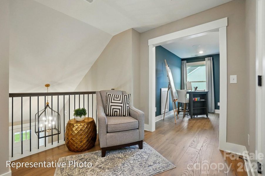 Furnished interior view inside a new home in Heritage - 55+ Community, Indian Trail (Image 13).