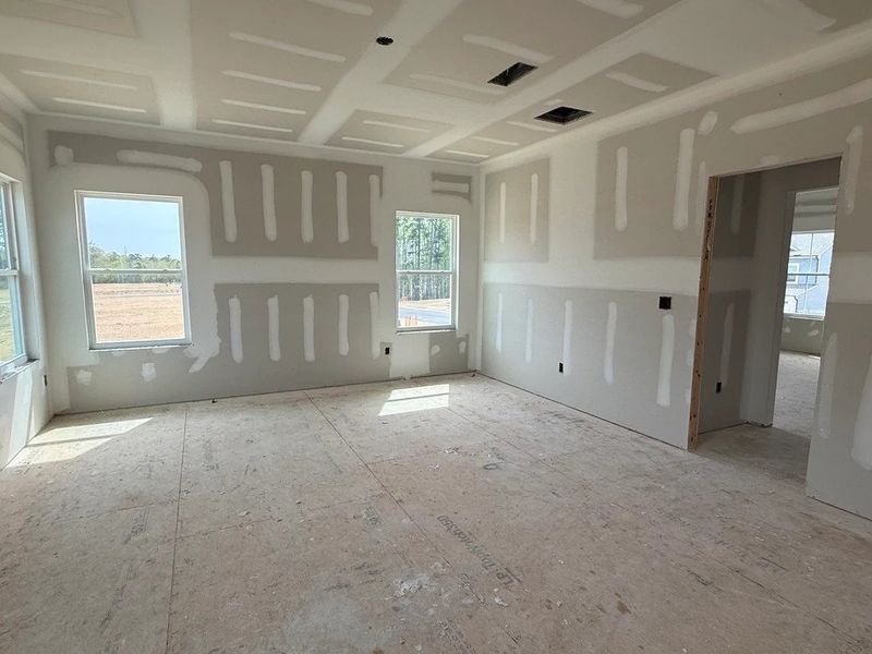 In-progress construction of a new home in The Point, Rolesville, NC (Image 15).
