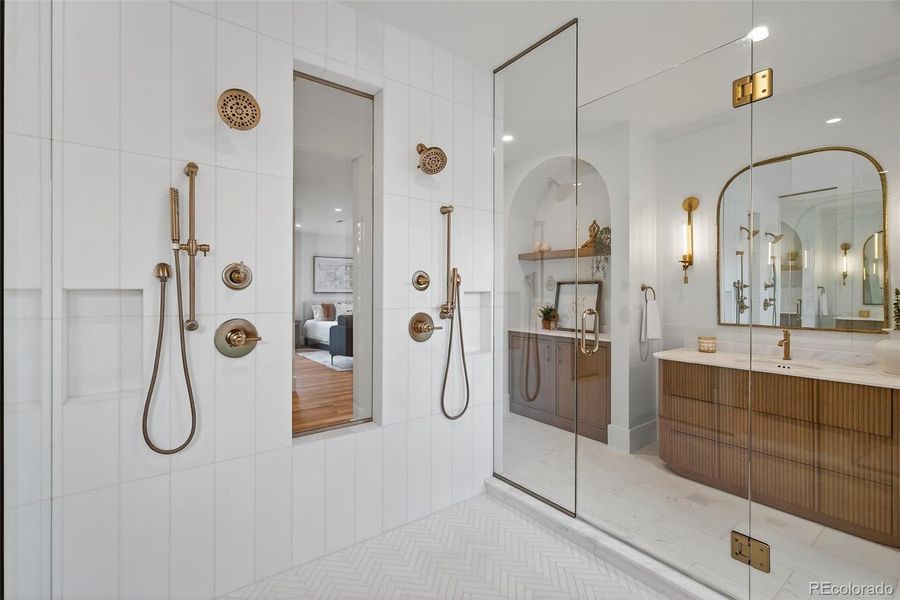 Oversized Shower
