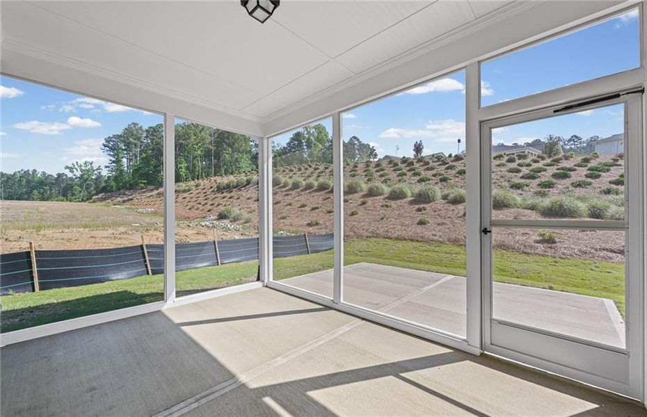 Exterior details and patio area of a home in Del Webb at Lake Oconee, Greensboro (Image 4).