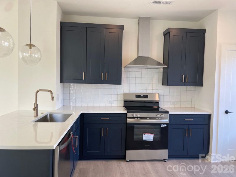 Furnished interior view inside a new home in , Charlotte (Image 4). Furnished interior view inside a new home in , Charlotte (Image 4).