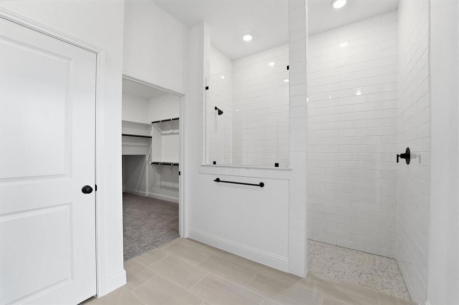 Furnished interior view inside a new home in Bridgeland, Cypress (Image 6).