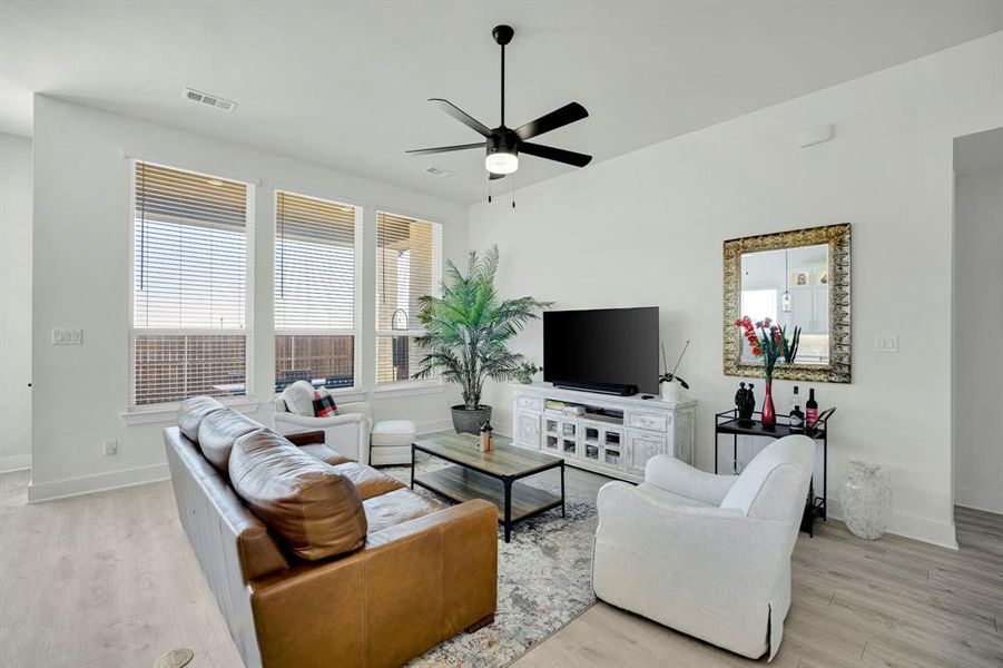 Furnished interior view inside a new home in , Midlothian (Image 19).