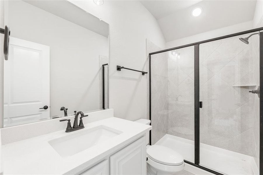 Furnished interior view inside a new home in Crystal Lake Estates, Red Oak (Image 12).