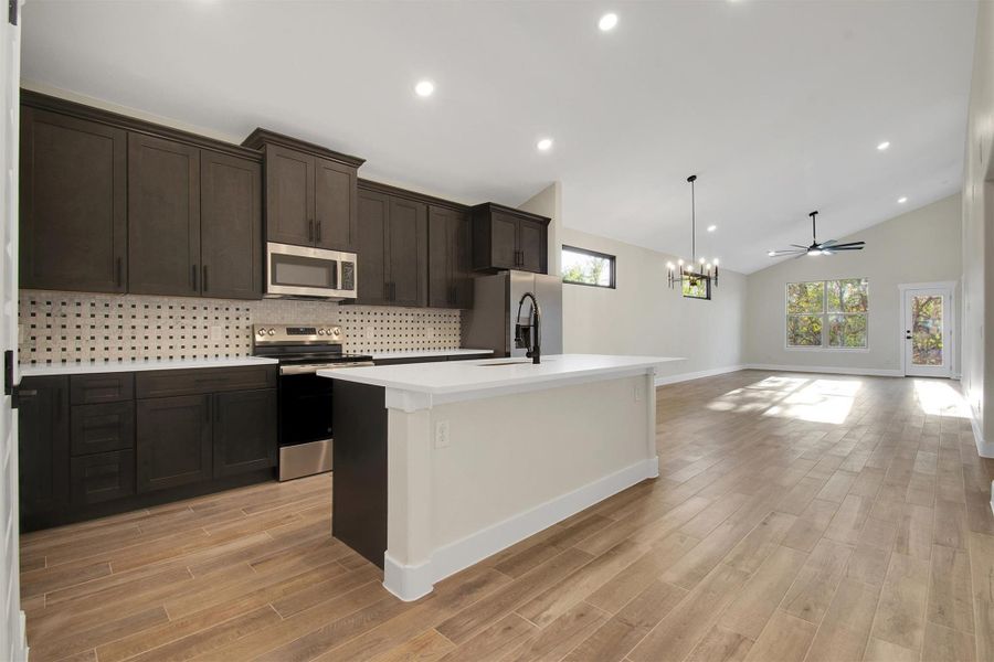 Furnished interior view inside a new home in , Bastrop (Image 8).